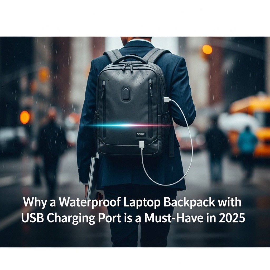 Why a Waterproof Laptop Backpack with USB Charging Port is a Must Have in 2025