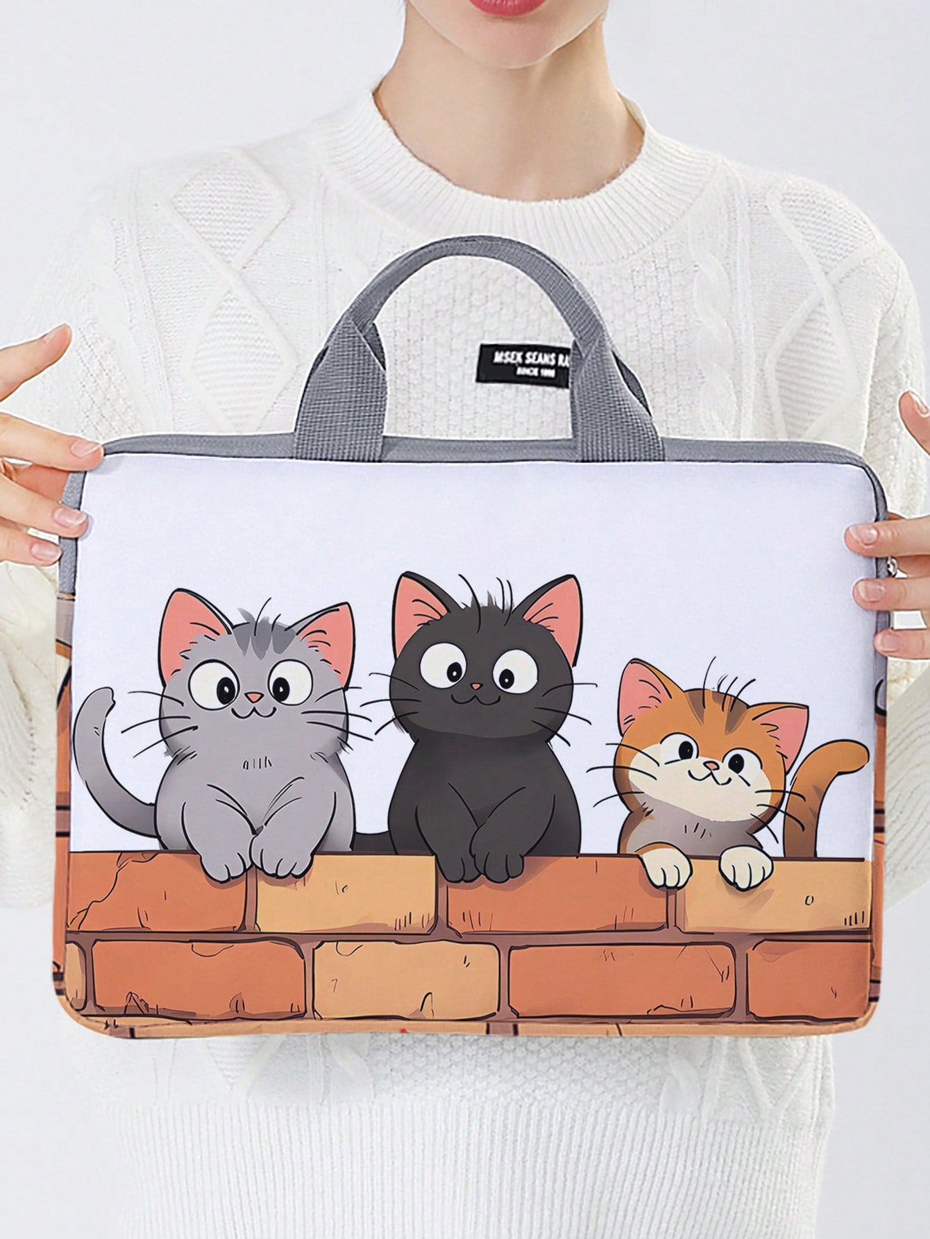 Animal Print Laptop Handbag Multicolor Adjustable Computer Animal Print Laptop Handbag Multicolor Adjustable Computer