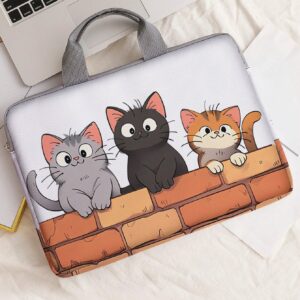 Animal Print Laptop Handbag Multicolor Adjustable Computer