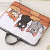 Animal Pattern Printed Laptop Bag Computer Cloth Cover Accessories Soft Laptop Bag Soft Computer Cover Laptop Cover Tablet Leather Bag Laptop Zipper Computer Cover School Business Office main 2