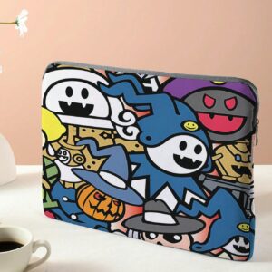 Cartoon Laptop Bag Lightweight Zipper Handbag