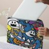 Cartoon Graffiti Face Pattern Printed Laptop Bag Computer Cloth Cover Accessories Soft Laptop Bag Soft Computer Cover Laptop Cover Tablet Leather Bag Laptop Zipper Computer Cover School Business Office (3)