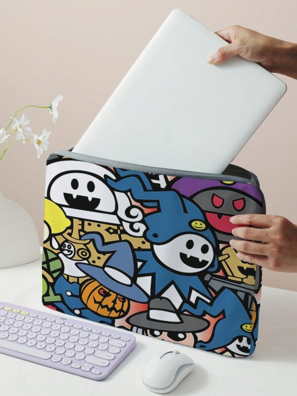 Cartoon Laptop Bag Lightweight Zipper Handbag