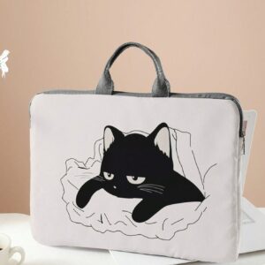 Cat Laptop Double Handle Computer Bag