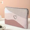 Color Block Laptop Bag Lightweight Foldable Zipper Laptop Case for Teachers