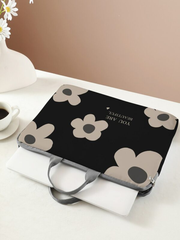 Floral Laptop Bag for Women Sleeve Computer Bag