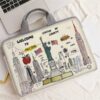 Lightweight Multicolor Laptop Handbag
