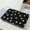 Vintage Flowers Pattern Printed Laptop Bag Computer Cloth Cover Accessories Soft Laptop Bag Soft Computer Cover Laptop Cover Tablet Leather Bag Laptop Zipper Computer Cover School Business Office main 0