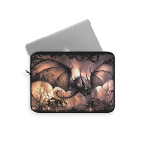 Laptop Sleeve, iPad Sleeve, Pastel Goth Bat Cute Tablet Cover, Computer Tote