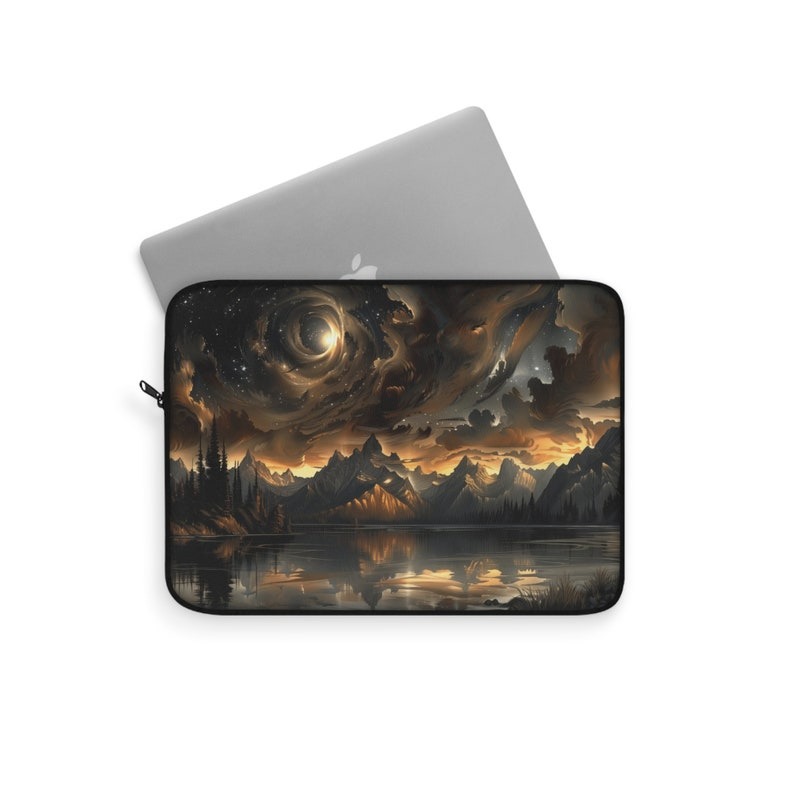 Mountain Art Laptop Sleeve, Landscape iPad Sleeve, Nature Tablet Case Mountain Art Laptop Sleeve, Landscape iPad Sleeve, Nature Tablet Case