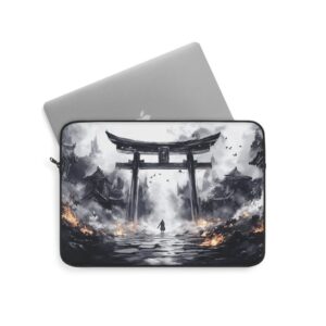 Apocalyptic Japanese Tori Gate – Gamer Laptop Sleeve